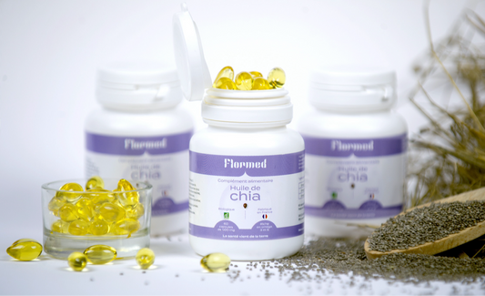 Lot de 100 piluliers complément alimentaire Flormed